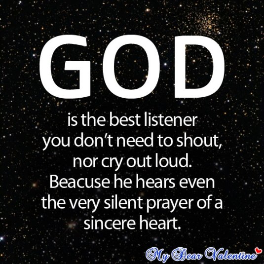 cute-life-quotes-God-is-the-best-listener